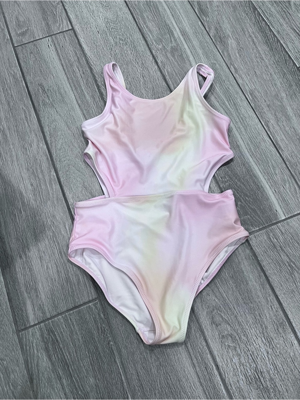 GAP Girls Pastel Pink One Piece Swimsuit
